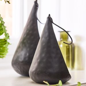 Ensemble de 2 lanternes décoratives pour bougies chauffe-plat Dibor, porte-bougies chauffe-plat avec revêtement en cuivre à l'intérieur - Product Image 2