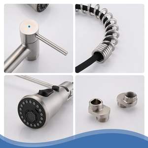 Rubinetto da Cucina a Parete con 3 Funzioni, Design a Ponte per Cucine - Product Image 6