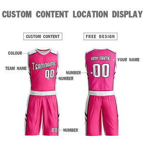 Ensemble d'uniformes de basketball respirants pour hommes, personnalisables par sublimation, maillot de basketball d'équipe, vêtements d'entraînement sportif - Product Image 4