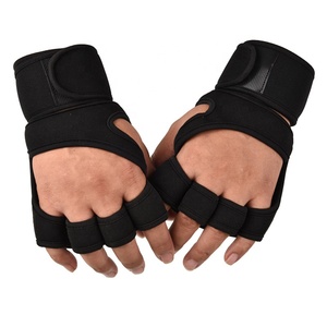 High Quality Fingerless Gym Gloves for <b>Men</b> Women Lightweight Breathable Customized Training Workout Exercise Sports - Product Image 6