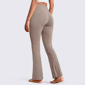 Pantalones de Yoga Premium Ecológicos y Transpirables para Mujer, Cintura Alta, Corte Bootcut, Leggings Acampanados, Ropa Deportiva para Correr, Gimnasio y Fitness - Product Image 2