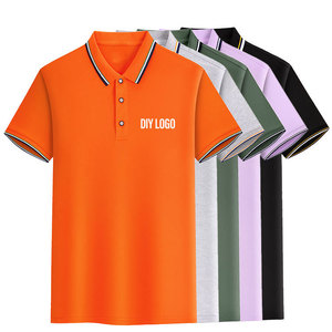 Men's Solid Color Short Sleeve Polo Shirt Cotton Oxford Fabric Button Front Casual Wear Embroidery Logo Front Regular Fit - Product Image 5