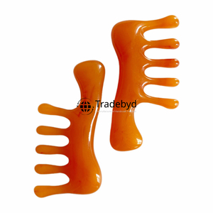 Tradebyd Premium Resin Hair Comb <b>Smooth</b> Lightweight <b>Tool</b> for Everyday Hair Styling and Beauty - Product Image 5