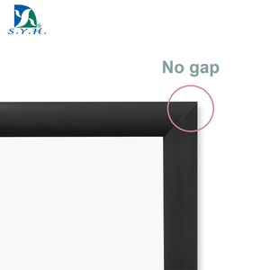 Pizarra Magnética con Marco de Plástico Negro, para Borrado en Seco y Húmedo - Product Image 3