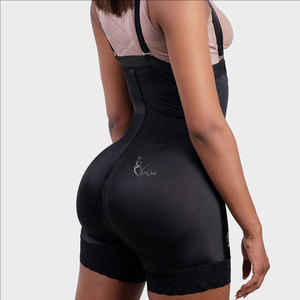 Body gainant amincissant pour femme avec fermeture éclair latérale, effet ventre plat, rehaussement des fesses et maintien abdominal, sous-vêtement une pièce - Product Image 1