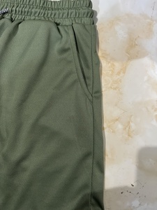 Men's Olive Green Quick Dry Athletic Cargo Mesh Shorts with Pockets <b>Mid</b> Waist Sporty Running Workout Gym Training - Product Image 4