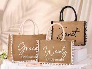 Bolsa de Yute Promocional Personalizada con Impresión para Publicidad de Marca y Eventos Corporativos - Product Image 5