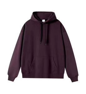 Sweat à capuche basique en coton mélangé unisexe, molleton épais 420 GSM, streetwear personnalisé pour l'automne et l'hiver, chaud et confortable - Product Image 2
