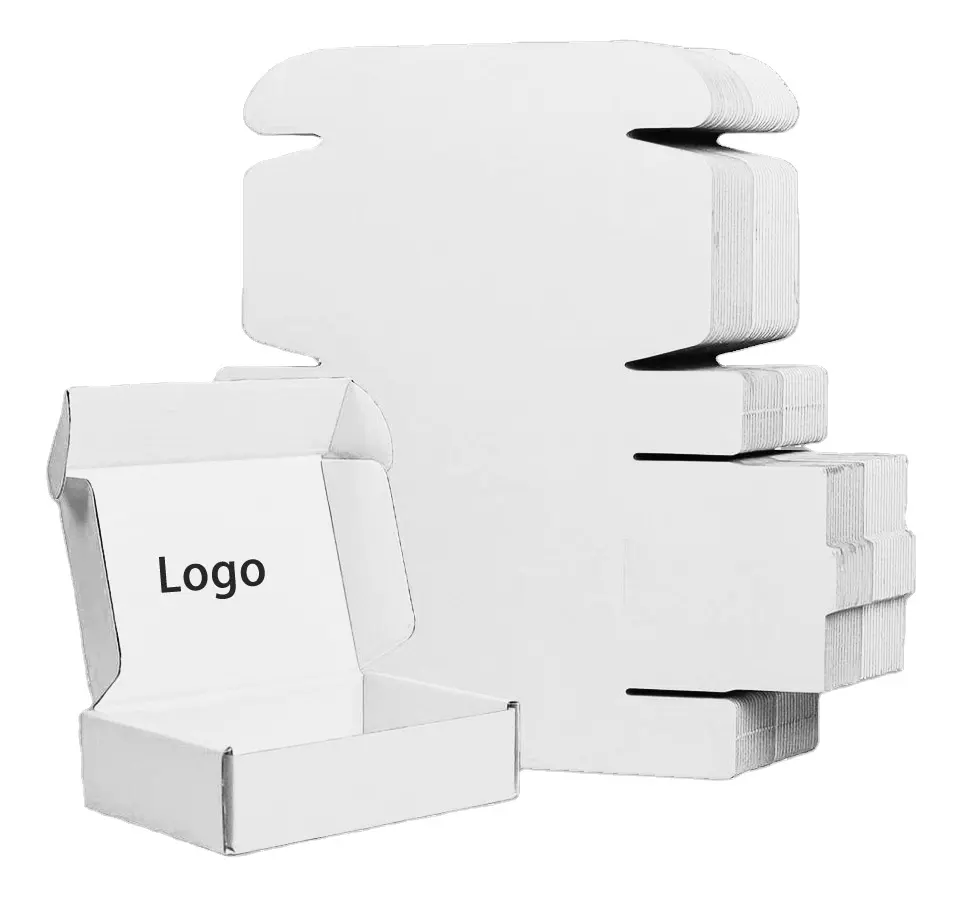 กล่องกระดาษลูกฟูกขนาดเล็กสำหรับธุรกิจขนาดเล็กกล่องของขวัญสำหรับทำธุรกิจโลโก้แบบกำหนดเอง