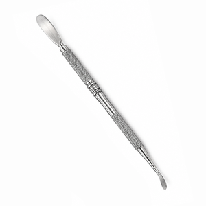 Ciseaux à cuticules multifonctionnels en acier inoxydable, pousse-cuticules, lame droite, pointe acérée, manche durable, outil de manucure manuel pour adultes - Product Image 3