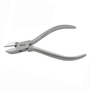 Premium Quality 130mm Stainless Steel Side <b>Cutter</b> for Jewelry Making DIY Micro Crafts Smooth Jaws Spring Matt Finish Circlip - Product Image 1