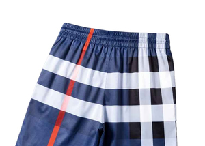 Nouveaux shorts décontractés en coton peigné 100% coton, design tendance, avec cordon de serrage, pour hommes - Product Image 4