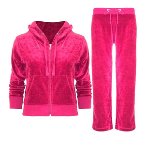 Conjunto Deportivo de Terciopelo para Mujer, de Alta Calidad, Transpirable, Cómodo, para Gimnasio, Nueva Llegada, Venta al Por Mayor, Tendencia 2025 - Product Image 2