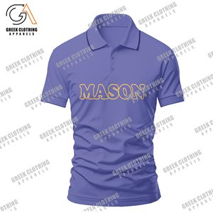 Camisas Polo Masónicas de Algodón para Hombre, Nueva Colección de Verano, Marca de Moda, Cuello Camisero, Bordadas, Delgadas y Transpirables - Product Image 3