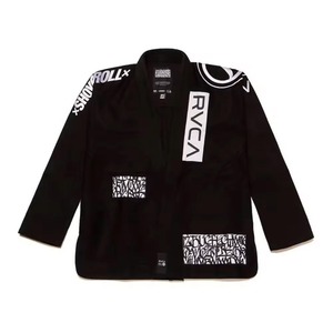 Nuevo Modelo Shoyorol Batch de Calidad Premium # Kimono de Jiu Jitsu Brasileño Negro 105, Uniforme de BJJ, 440 GSM, Elástico - Product Image 6