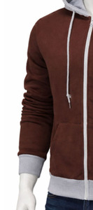 เสื้อฮู้ดซิปผู้ชาย ผ้าโพลีเอสเตอร์/คอตตอน ระบายอากาศได้ดี แขนยาว ดีไซน์พิมพ์ลายและโลโก้ตามสั่ง เสื้อฮู้ดและเสื้อสเวตเชิ้ตผู้ชาย - Product Image 4