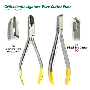 Offre Spéciale – Coupe-fil orthodontique dentaire, coupe-fil distal, ensemble de pinces orthodontiques TC, haute précision, acier inoxydable - Product Image 2