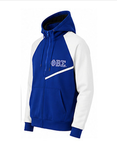 Custom Beta Phi Sigma Solid Embroidered Stand Collar Quick Dry Polyester Tracksuit Men's <b>Athletic</b> Sportswear Set OEM Factory - Product Image 4