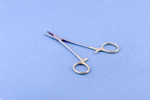 Porte-aiguille en bois Crile super fin, courbé, 15 cm à 18 cm, pour usage chirurgical en milieu hospitalier, instruments chirurgicaux - Product Image 5