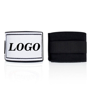 Vendas al por mayor de vendajes de boxeo con logo personalizado, 100% algodón, vendajes protectores para boxeo, artes marciales, MMA y entrenamiento de kickboxing. - Product Image 1
