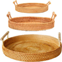 Paniers en rotin faits à la main au Vietnam, multifonctionnels, durables, de haute qualité, nouvelle mode, ovales, écologiques, couleur personnalisée, paniers sur mesure
