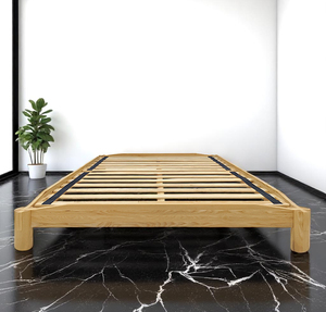 Solid Ash Wood <b>Platform</b> <b>Bed</b> Japanese Joinery <b>Bed</b> <b>Frame</b> Modern Minimal Bedroom Furniture Wooden <b>Beds</b> Vietnam Manufacturers - Product Image 1