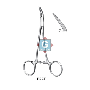 Pinzas para Fragmentos PEET de 120 mm, Instrumento Quirúrgico Manual para Cirugía General, Certificado CE Clase II - Product Image 2