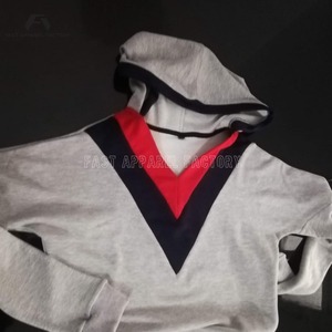 Sweat à capuche personnalisé avec logo et style, bande réfléchissante noire, nouvelle arrivée, qualité supérieure, service OEM - Product Image 2