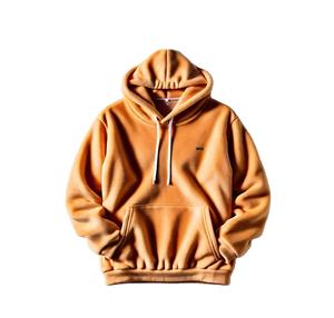 Sweat à capuche surdimensionné unisexe Heavy 350 GSM Fleece Windproof and Breathable Soft and Comfortable Winter Solid Pattern Hooded - Product Image 1