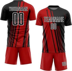 Vêtements de sport, tenue de match de football professionnelle pour hommes, uniforme de football, fabricant, design personnalisé, dernier modèle d'uniforme de football - Product Image 2