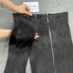 ผมต่อแบบคลิปหนีบ 100% ผมแท้เวียดนาม – แบบตรงธรรมชาติและแบบหยักศก ขายส่งจากโรงงาน - Product Image 3