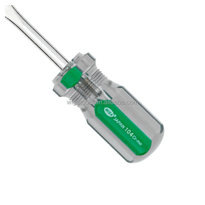 WIGA-MAG6 Chrome Plated CR-MO Magnetic Slotted <b>Screwdriver</b> PVC Handle Multi-Purpose Automotive Home Repair Tool - Product Image 3