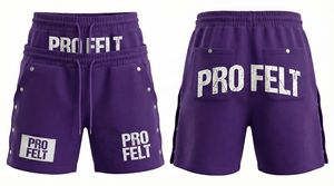 Pantalones Cortos Casuales Negros Premium para Hombre, con Detalles de Botones, Cintura con Cordón, Ropa Deportiva Vintage, para Gimnasio, Descanso, Ropa Urbana, de Secado Rápido - Product Image 4