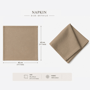 Serviettes en coton/polyester douces et absorbantes, réutilisables et écologiques, pour la maison, les mariages, les fêtes et les restaurants - Product Image 2