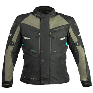 Veste de moto d'hiver pour homme en textile léger, ajustement réglable, protection contre les chocs, panneaux respirants, tissu durable - Product Image 1