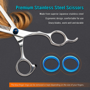 thinning scissor professional barber salon cutting hair <b>tool</b> thinning scissor hairdressing salon barber thinning cutting <b>shears</b> - Product Image 4