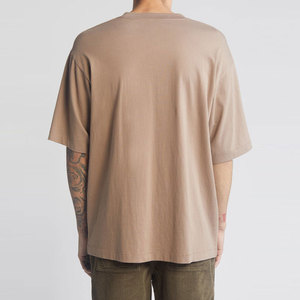 Camisetas Personalizadas para Hombre, Alta Calidad, 100% Algodón, Diseño Sólido, Tallas Grandes, Transpirables, Secado Rápido, Ecológicas, Corte Holgado, Manga Corta - Product Image 3