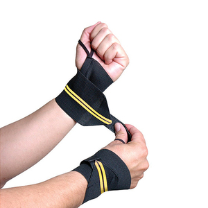 สายรัดข้อมือสีเขียวมะกอกแบบใหม่ คุณภาพพรีเมียม สายรัดยืดหยุ่นผ้าฝ้ายกันลื่น สำหรับการฝึกออกกำลังกาย - Product Image 3