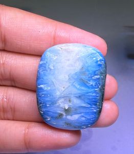 Piedra de Hielo Glaciar Natural Premium al por Mayor, Gema de Cristal Blanco Azulado, Cabujón de Formas Mixtas, Hilo de Piedras para Fabricación de Joyería de Alta Calidad - Product Image 4