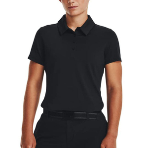 custom logo breathable cotton blend relaxed elegant fit <b>women</b> <b>polo</b> <b>tshirts</b> elegant daily apparel classic style breathable - Product Image 4