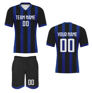 Maillot de football personnalisé pour les fans et les joueurs, nouvelle saison, ensemble de football rouge et blanc, 100% polyester respirant, uniforme d'équipe - Product Image 6