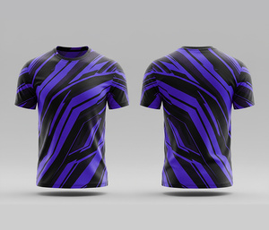 OEM Sublimation Printed T-Shirts | <b>Men</b> Women Youth Sizes | Lightweight Quick Dry Training Sportswear Wholesale - Product Image 5
