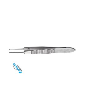 Mod. de Acero Inoxidable de Alta Calidad Pinzas Bonn Iris 1x2 Dientes 10cm Fabricante y Exportador de Instrumentos Quirúrgicos - Product Image 4