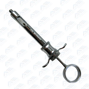 Instrument chirurgical pour injection précise et procédures dentaires professionnelles, seringue auto-aspirante dentaire en acier inoxydable - Product Image 5