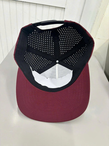 หมวกเบสบอล OEM เวียดนาม ปักโลโก้ตามสั่ง สีแดงเบอร์กันดี 5 ชิ้น ทรงโค้ง สำหรับไลฟ์สไตล์กลางแจ้ง แฟชั่น ขายส่ง ปักโลโก้สำหรับแบรนด์ - Product Image 5