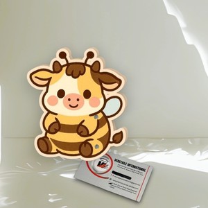 Caja de Pestañas Acrílica con Diseño de Vaca, Herramienta Magnética para Extensión de Pestañas con Forma de Mariposa, Placa para Extensión de Pestañas de Marca Privada - Product Image 4