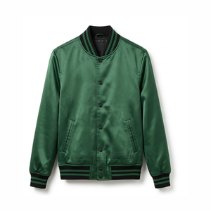 Veste en toile personnalisée Alcorn State University pour hommes, baseball, grande taille, col carré, style universitaire, coupe-vent, écologique - Product Image 1