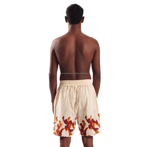 Pantalones Cortos Casuales de Verano 2025 para Hombre, Ligeros, 100% Algodón, Impermeables, Transpirables, Ecológicos, de Secado Rápido, con Cierre de Cordón, Corte Regular - Product Image 4