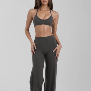 Heavy Fashion Printed Fitness Workout Yoga Set Sports Bra And Legging Set - Product Image 1