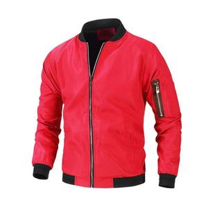 Chaqueta Bomber Moderna para Hombre con Logotipo Personalizado OEM ODM, Estilo Urbano, para Invierno, Gimnasio, Deportes, Casual, Cómoda, Anti-UV - Product Image 1